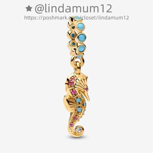 Pandora Jewelry - Pandora Seahorse Dangle Charm